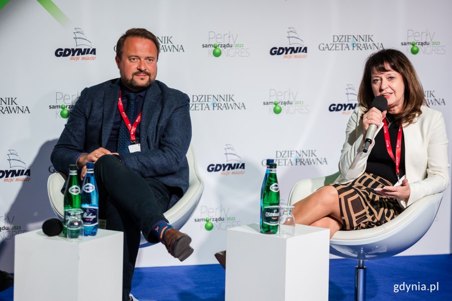 Pierwszy dzień kongresu „Perły Samorządu 2023” w Gdyni, fot. Karol Stańczak