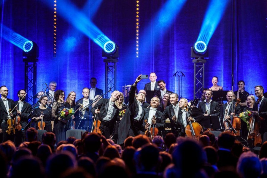 Grupa MoCarta w trakcie finałowego koncertu festiwalu Gdynia Classica Nova