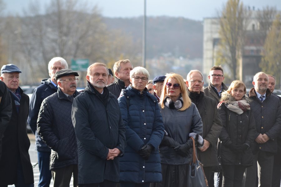Uroczystość odsłonięcia makiety M/s „Batory”