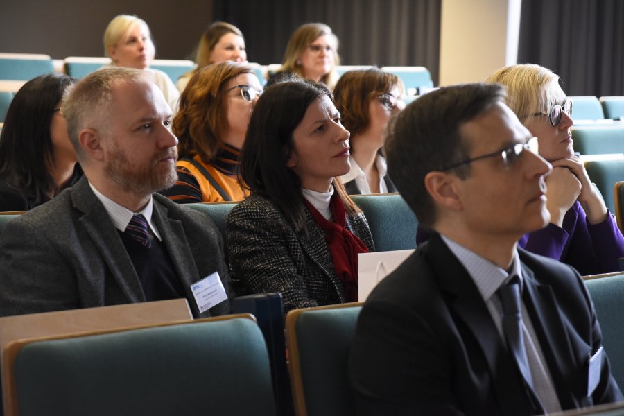 Konferencja w Wyższej Szkole Administracji i Biznesu w Gdyni // fot. Jan Ziarnicki