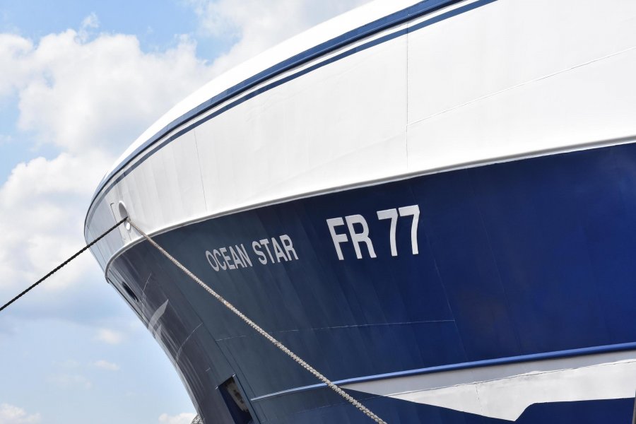 Nadanie imienia dla statku Ocean Star // fot. Lechosław Dzierżak