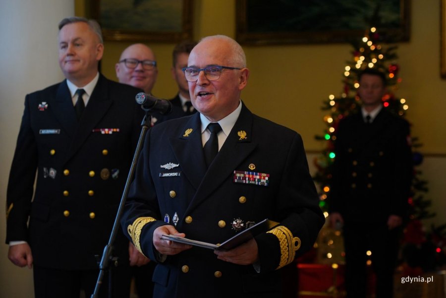 Krzysztof Jaworski, wiceadmirał, dow&oacute;dca Centrum Operacji Morskiej i Komponentu Morskiego (fot. Magdalena Starnawska)