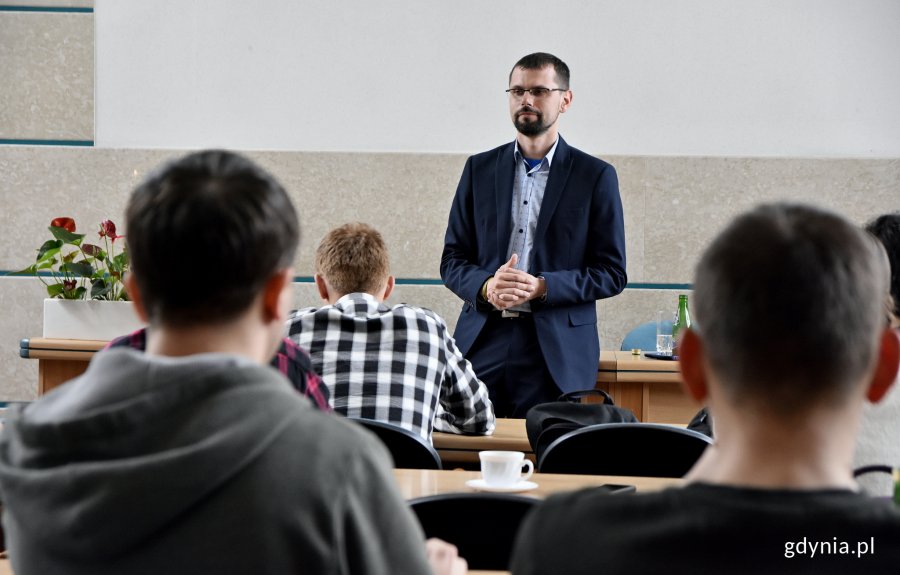 Wizyta studyjna młodzieży z Białorusi, Ukrainy i Mołdawii w Gdyni, fot. Kamil Złoch