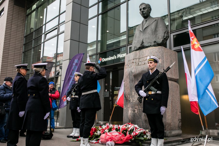 Uroczystość 131. rocznicy urodzin Eugeniusza Kwiatkowskiego // fot. Karol Stańczak