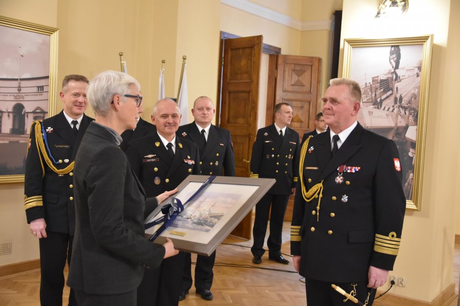 Zmiana na stanowisku Komendanta Portu Wojennego w Gdyni, fot. Lechosław Dzierżak