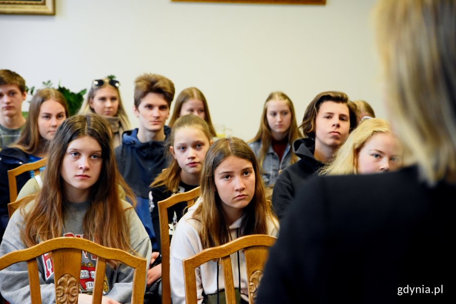 Wymiana uczniów Szkoły Podstawowej nr 39 w Gdyni i uczniów z fińskiego Jyvaskyla, fot. Kamil Złoch