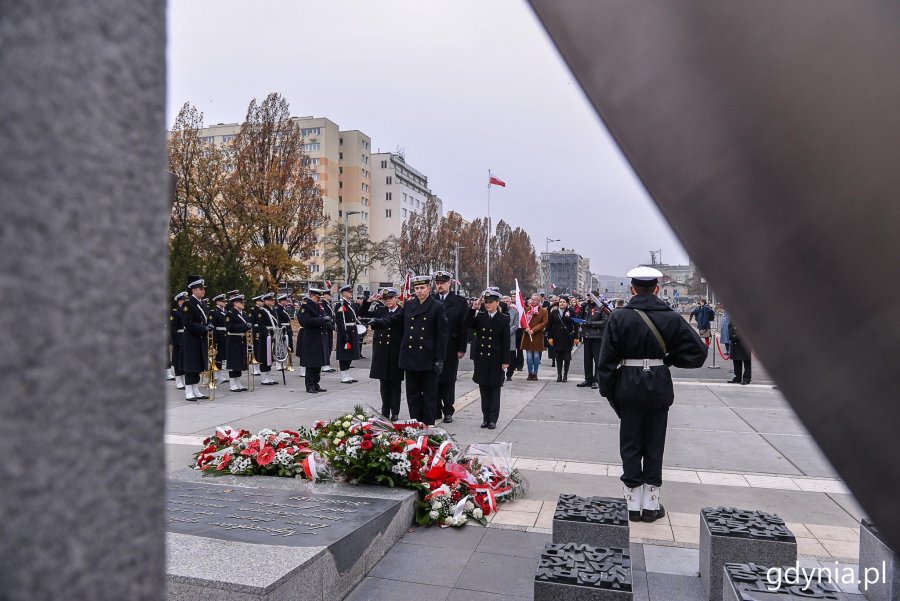 Gdynia uczciła stulecie polskiej niepodległości // fot. Przemysław Świderski