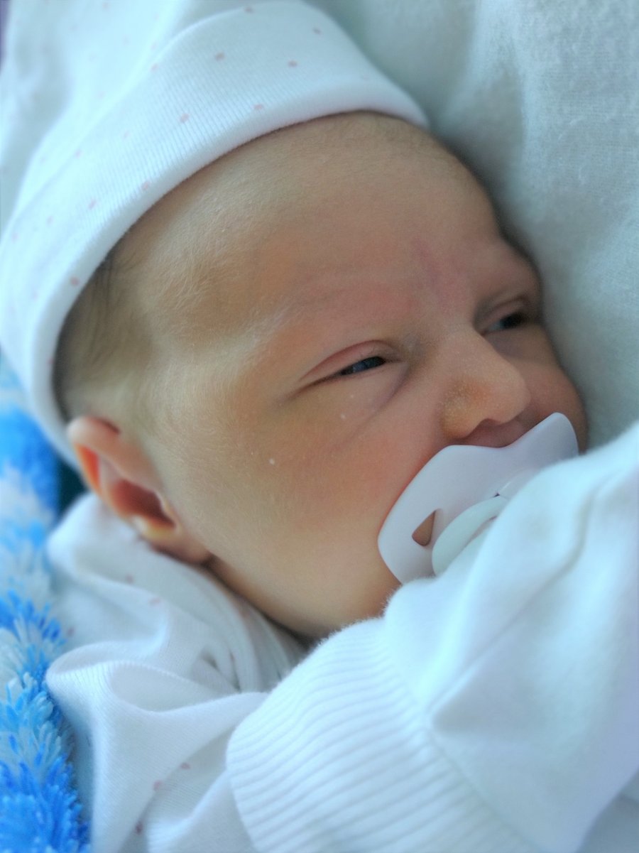 Na zdjęciu niemowlę//fot. Szpitale Pomorskie Sp. z o.o.