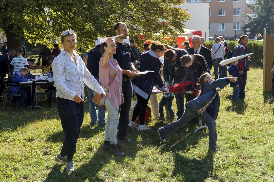 Mini piknik lotniczy na Babich Dołach/ fot. Aleksander Trafas