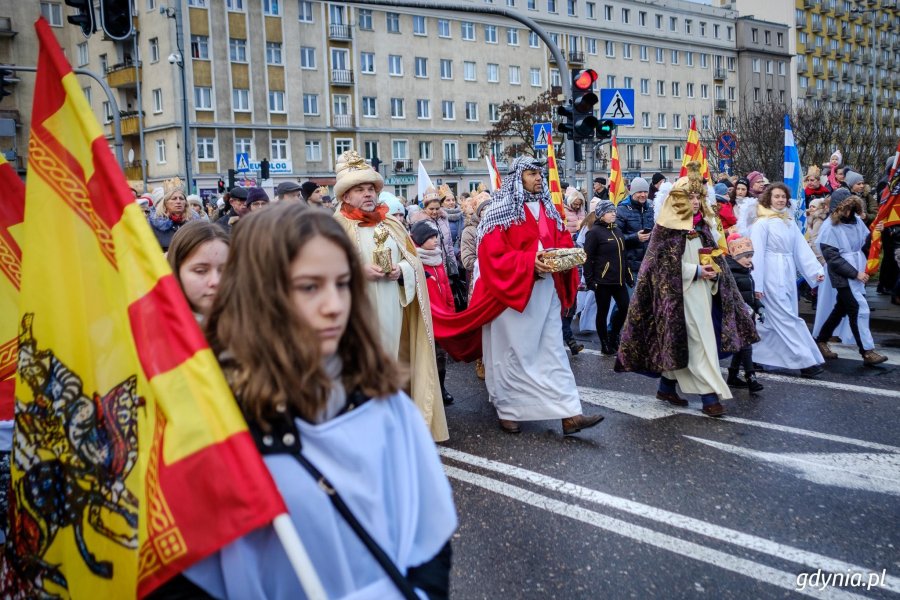 Orszak Trzech Króli w Gdyni, fot. Dawid Linkowski