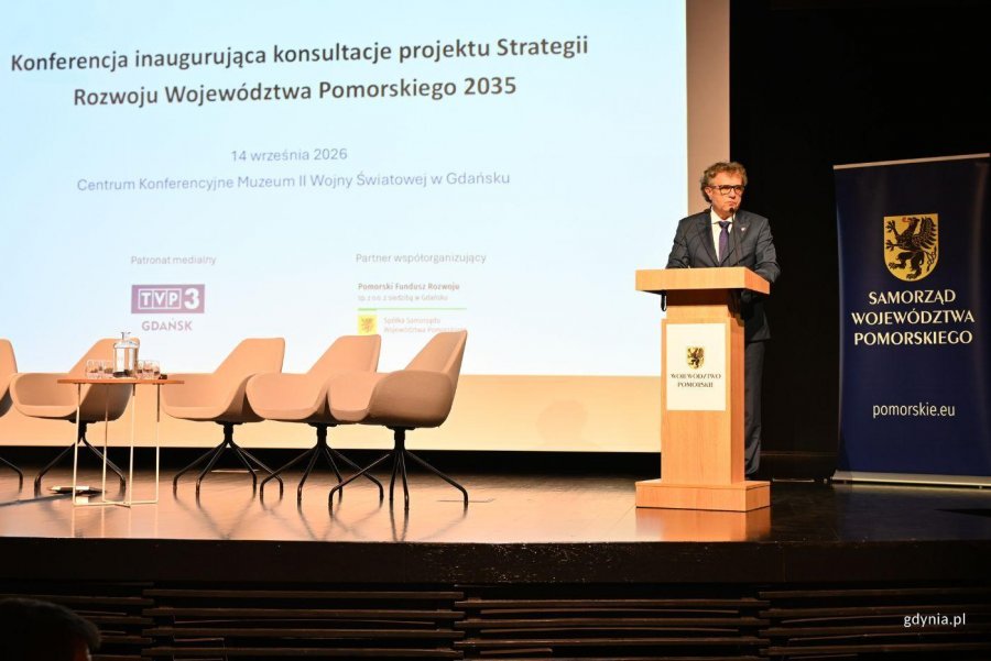 Jacek Karnowski, poseł podczas konferencji w Muzeum II Wojny Światowej (fot.Magdalena Starnawska)