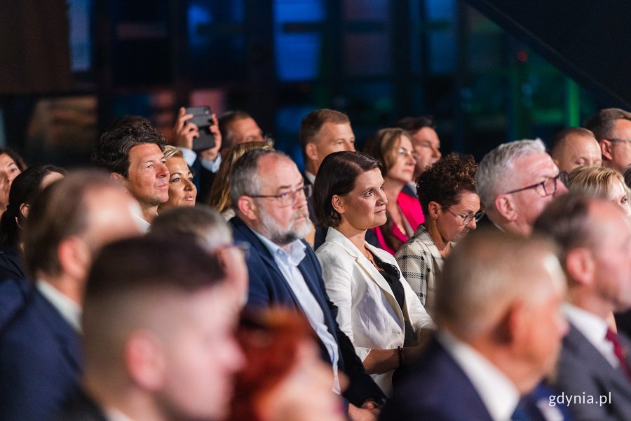 Gala Medalu Wolności Słowa w Europejskim Centrum Solidarności w Gdańsku - wiceprezydent Gdyni ds. gospodarki, Katarzyna Gruszecka-Spychała, fot. Karol Stańczak
