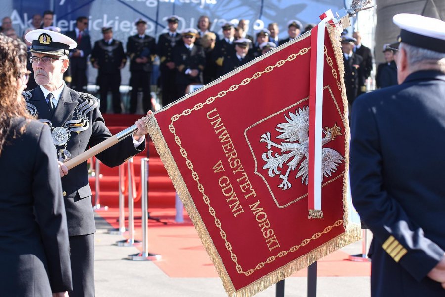 Inauguracja roku na Uniwersytecie Morskim, fot. M. Puszczewicz