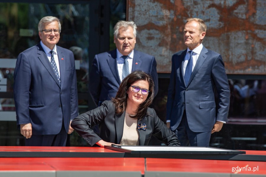 We wtorek, 4 czerwca w Gdańsku odbyły się centralne obchody Święta Wolności i Solidarności, fot. Piotr Hukało.
