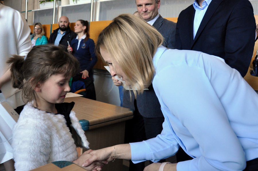 Wręczenie nagród uczestnikom konkursu / fot. Dorota Nelke