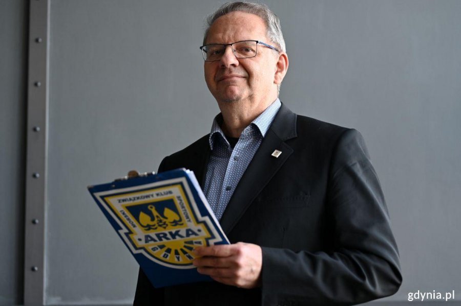 Tomasz Rybiński, rzecznik Arki Gdynia