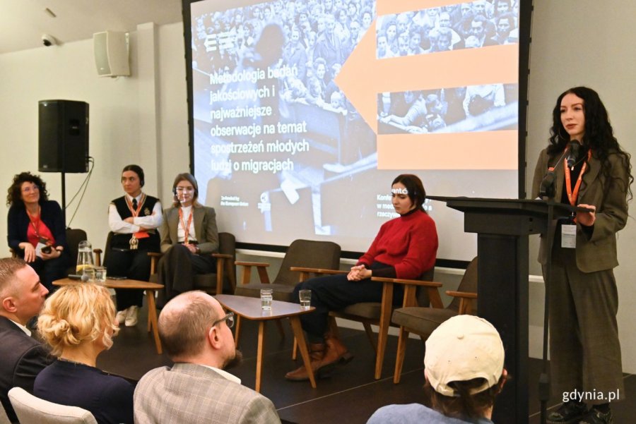 Panel dyskusyjny (fot. Magdalena Starnawska)