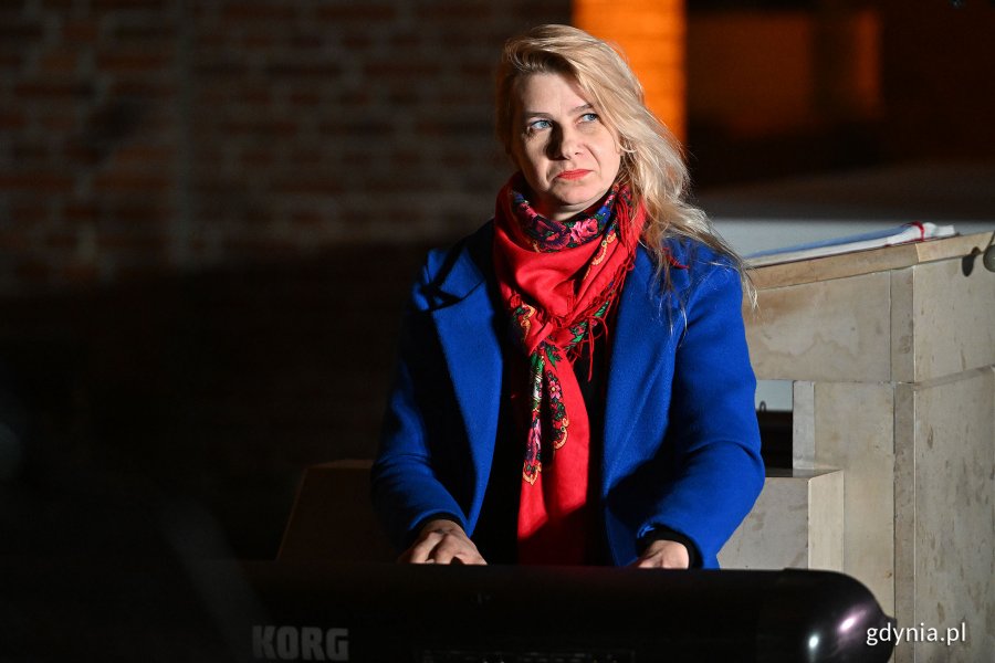 Aleksandra Mońko-Allen podczas XXVI Zaduszek Jazzowych