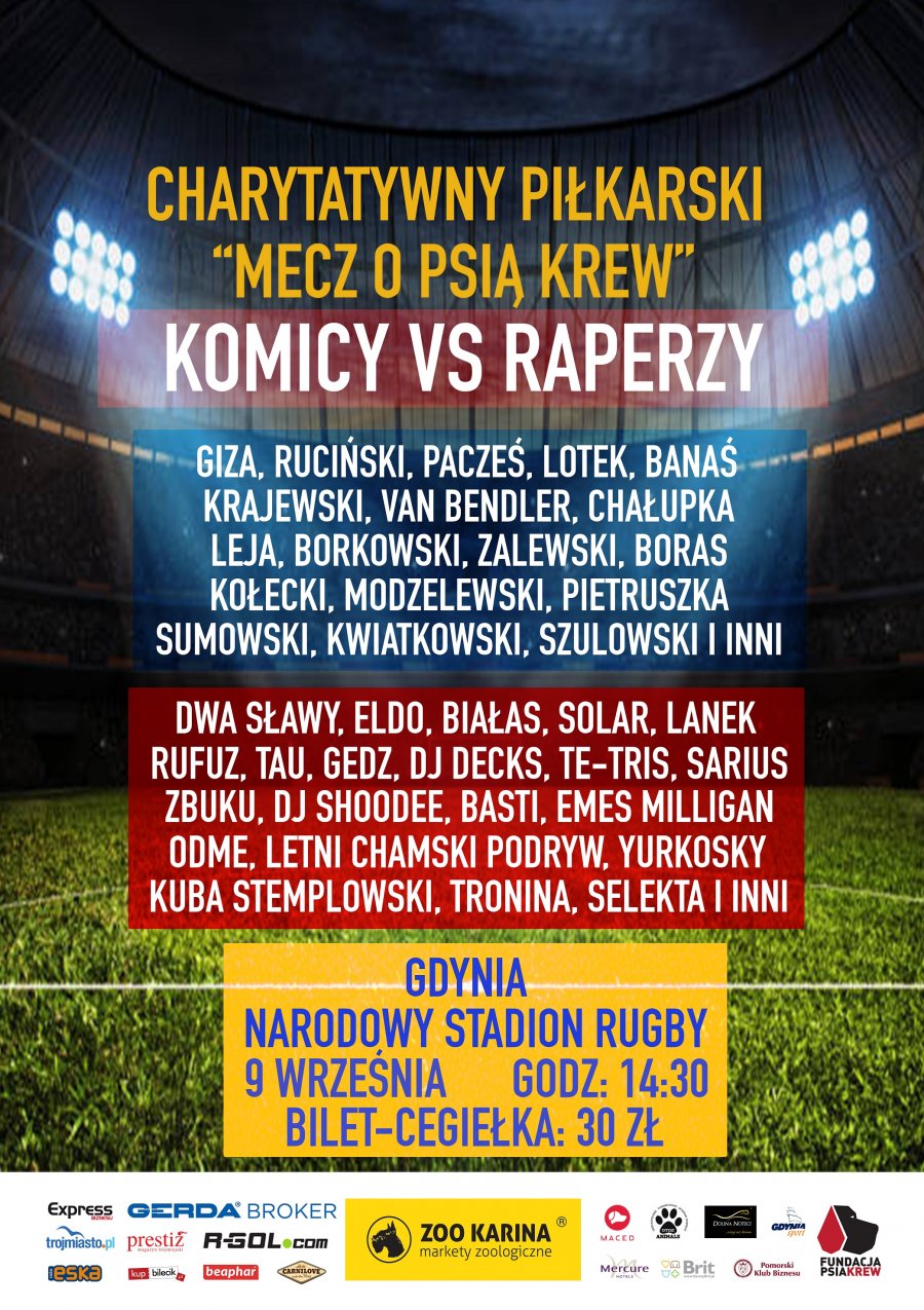 Charytatywny mecz // mat.prasowe