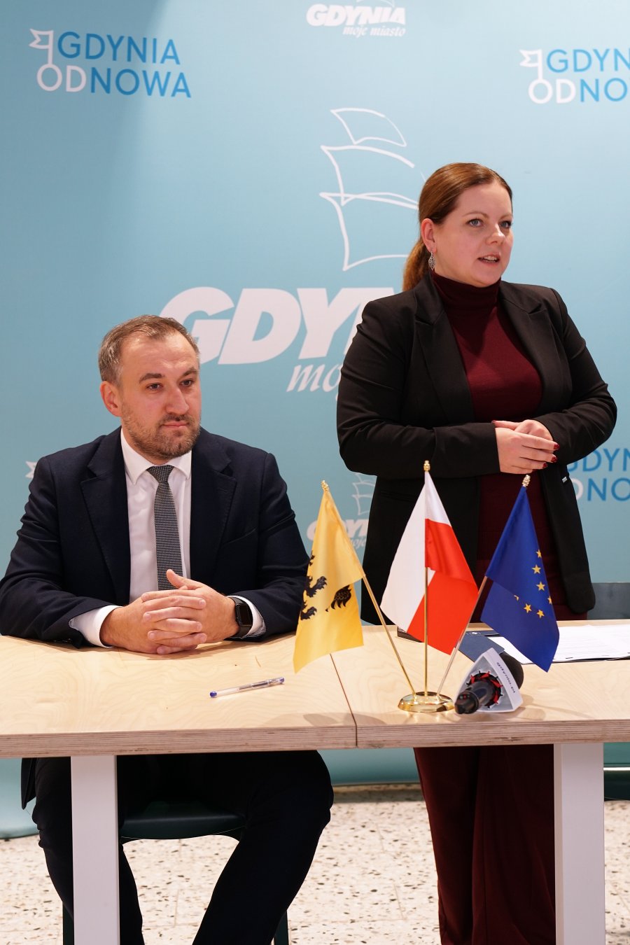 Podpisanie porozumienia Porozumienia w sprawie pakietu przedsięwzięć rewitalizacyjnych w ramach  FEP 2021-2027 pomiędzy Miastem Gdynia a Województwem Pomorskim