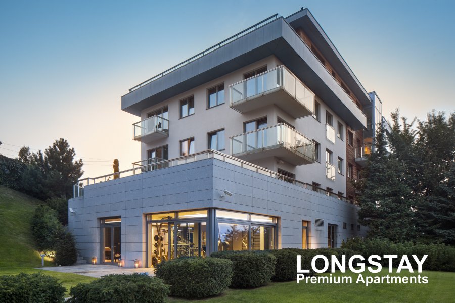 Longstay Premium Apartments, widok budynku z zewnątrz