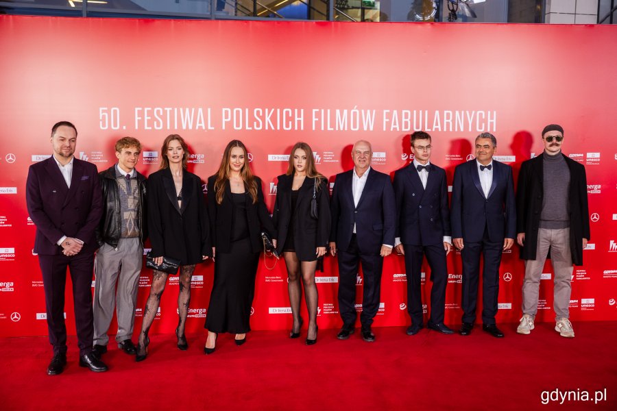 Ceremonia czerwonego dywanu poprzedzająca sobotnią galę 50. Festiwalu Polskich Filmów Fabularnych w Gdyni (fot. Karol Stańczak)