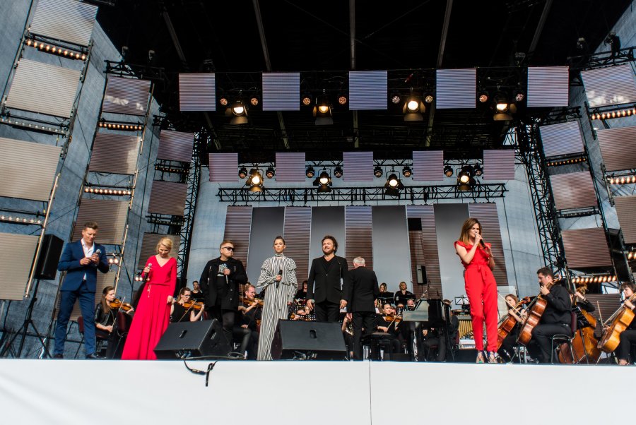 Koncert upamiętniający 30.rocznicę wizyty Jana Pawła II w Gdyni. //fot. Dawid Linkowski