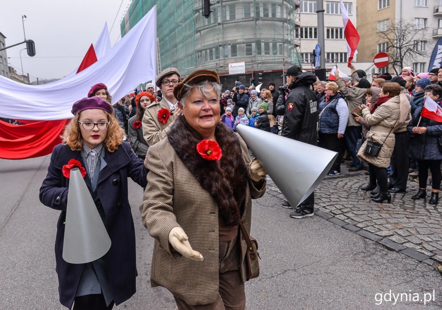 Gdynia uczciła stulecie polskiej niepodległości // fot. Przemysław Świderski