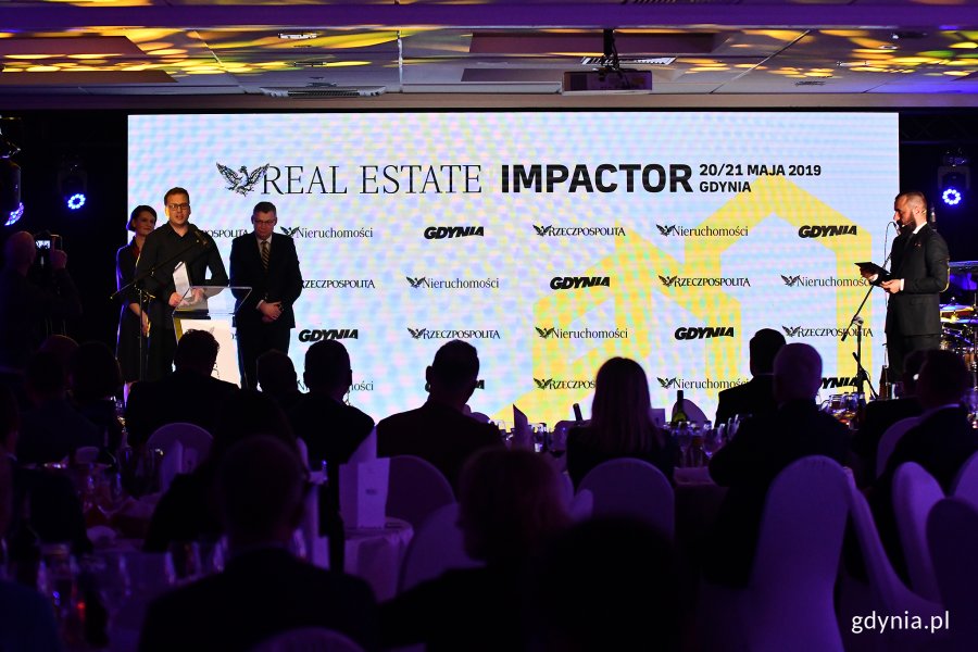 Wieczorna gala wręczenia nagród „Rzeczpospolitej” Real Estate Impactor 2019, fot. Michał Puszczewicz