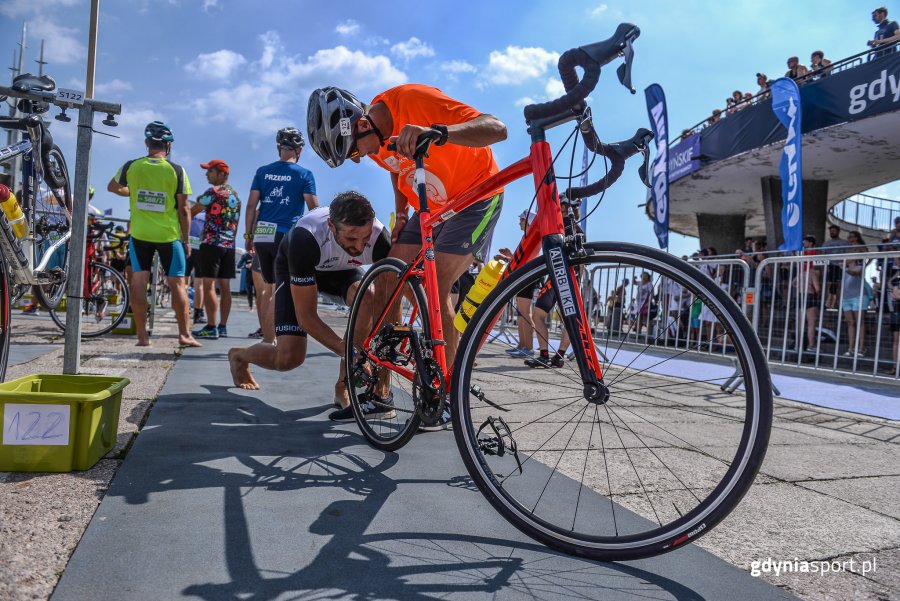 Gdyńskie sztafety podczas Enea IRONMAN 70.3 Gdynia / fot.gdyniasport.pl