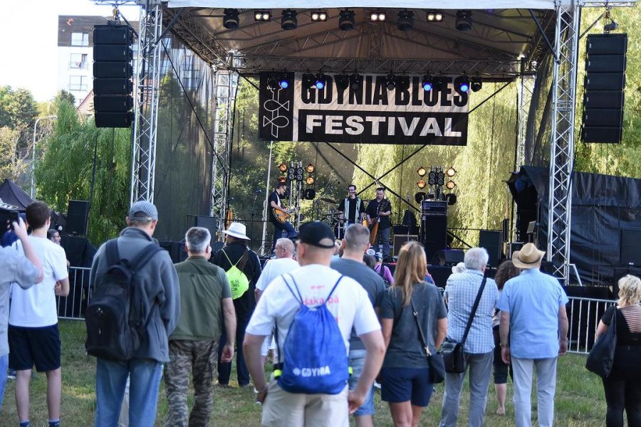 Zabawa podczas Gdynia Blues Festival - 2.06.2018 // fot. Michał Puszczewicz