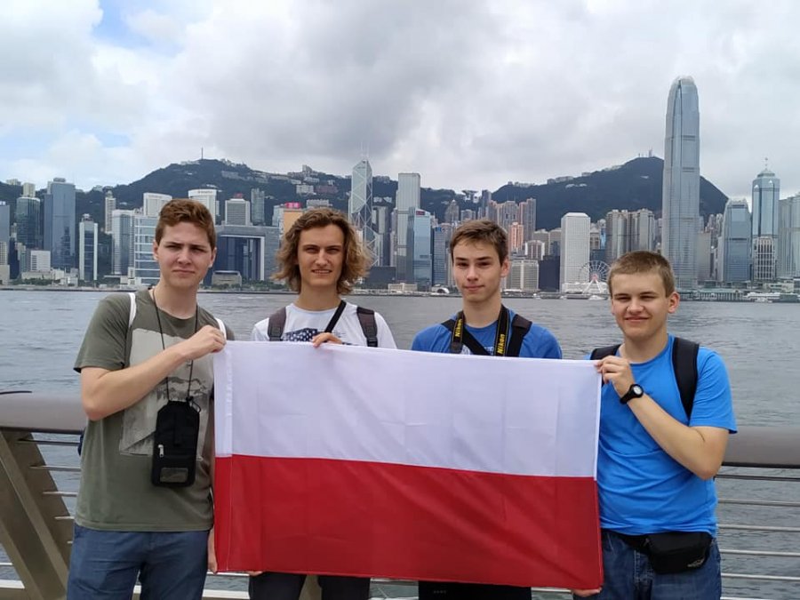 Reprezentacja Polski na XVI Międzynarodową Olimpiadę Geograficzną w Hongkongu 2019 // mat. www.facebook.com/olimpiadageograficzna