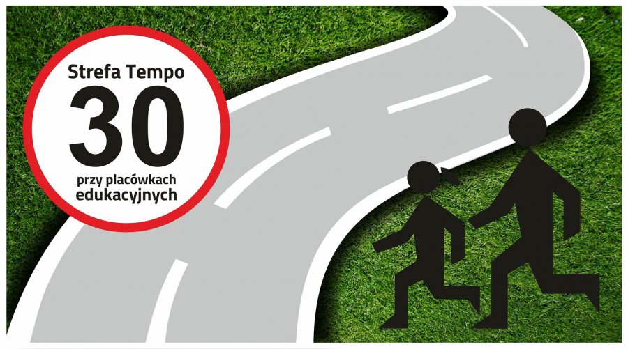 Strefa Tempo 30 przy gdyńskich placówkach edukacyjnych // mat.prasowe 