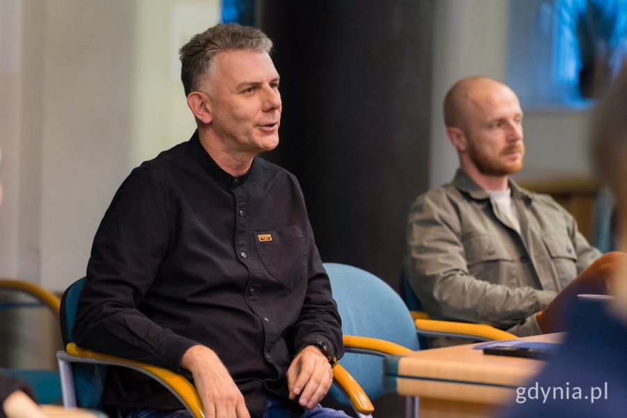 Piotr Frąckowiak, członek Rady ds. Mężczyzn w Gdyni, podczas pierwszego posiedzenia rady