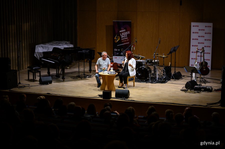 Wieczór autorski Urszuli Dudziak na Ladies' Jazz Festival // fot. Dawid Linkowski