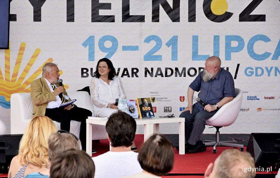 Nadmorski Plener Czytelniczy w Gdyni, fot. Kamil Złoch