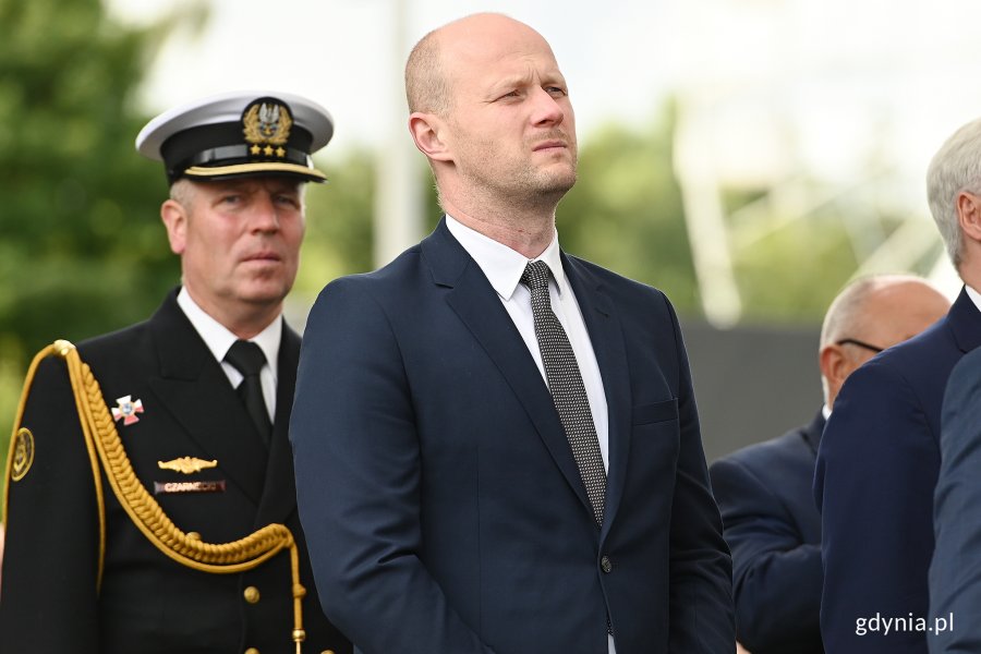 Miasto Gdynia reprezentował wiceprezydent ds. jakości życia, Bartosz Bartoszewicz, fot. Michał Puszczewicz