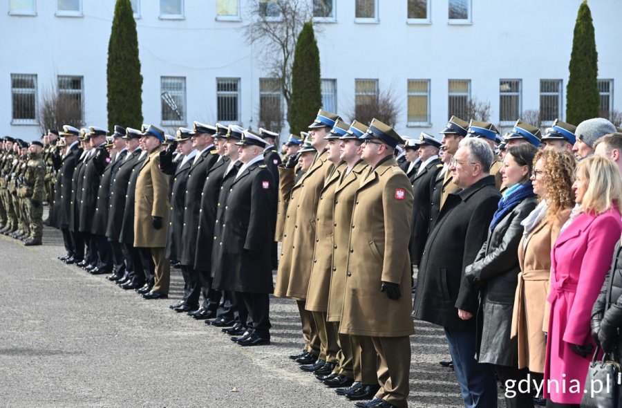 Uroczystość na placu apelowym RCI
