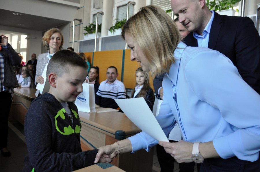 Wręczenie nagród uczestnikom konkursu / fot. Dorota Nelke