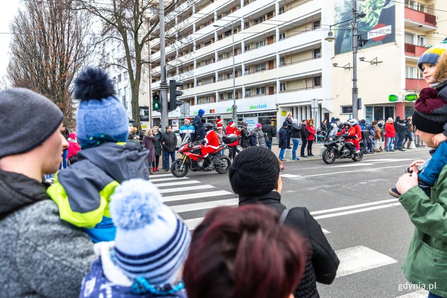 Mikołaje na Motocyklach w Gdyni, fot. Piotr Żagiell