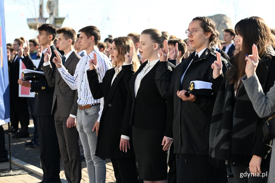 Inauguracja roku akademickiego 2021-2022 Uniwersytetu Morskiego w Gdyni. Fot. Michał Puszczewicz