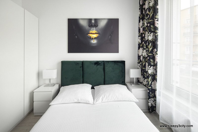 Sypialnia w obiekcie Sleep3city Plac Unii