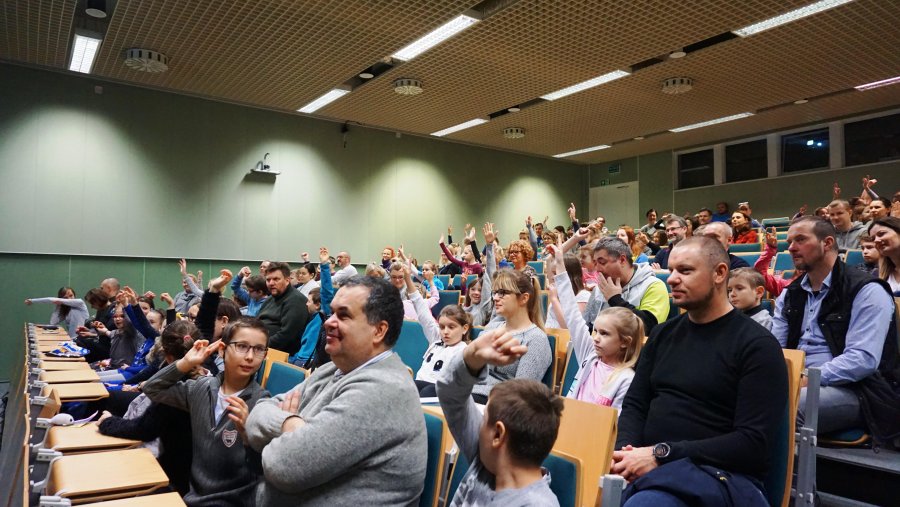 Zakończenie semestru zimowego // fot. materiały prasowe Centrum Nauki EXPERYMENT