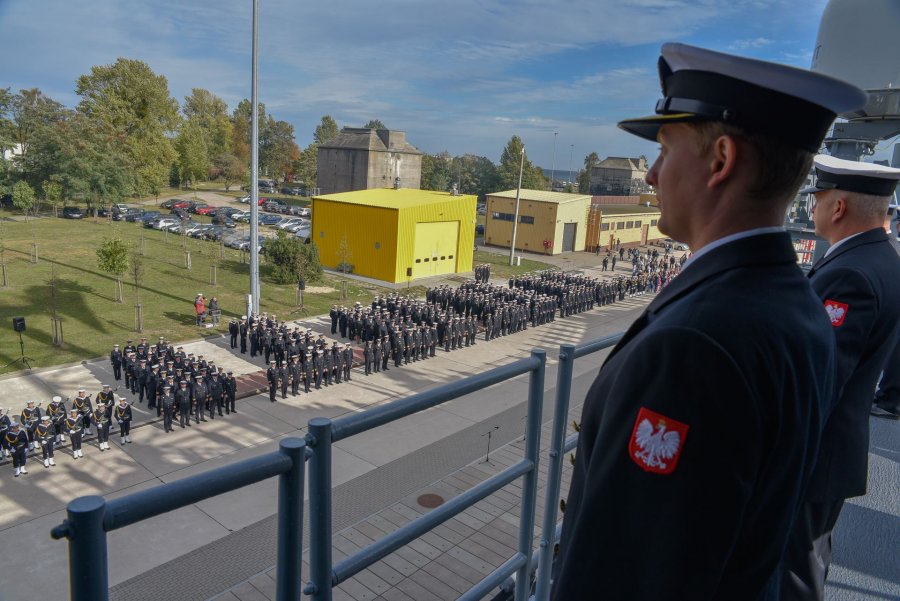 Admirał Unrug na polskiej ziemi, fot. st. chor. mar. Piotr Leoniak, Marian Kluczyński