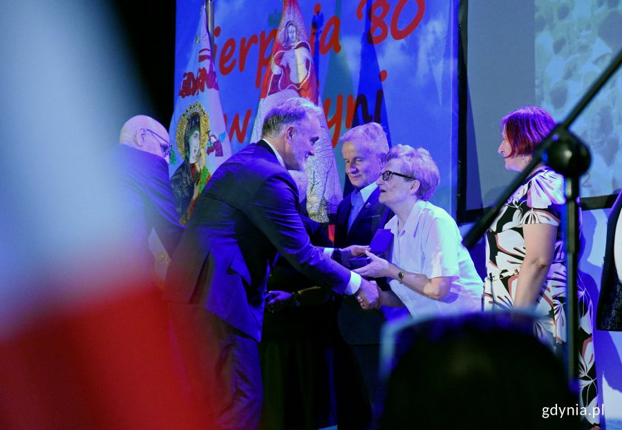 Gala wręczenia kolejnych odznaczeń „Bohaterom Sierpnia '80 Gdynia”, fot. Kamil Złoch
