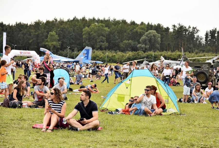 Drugi dzień LOTOS Gdynia Aerobaltic 2019 na gdyńskim lotnisku, fot. Kamil Złoch