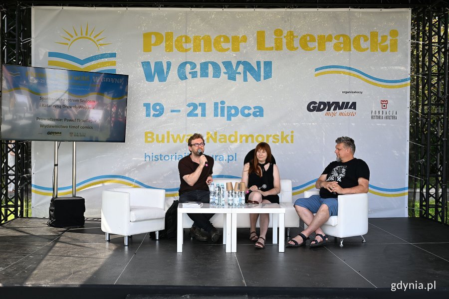 Trwa Plener Literacki w Gdyni (fot. Michał Puszczewicz)