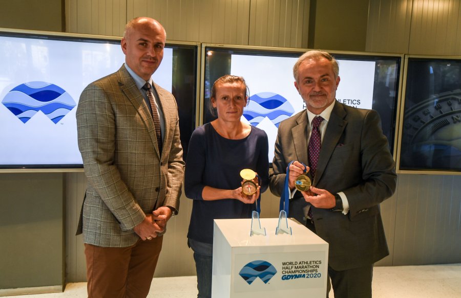 Zaprezentowaliśmy medal World Athletics Half Marathon Championships – Gdynia 2020