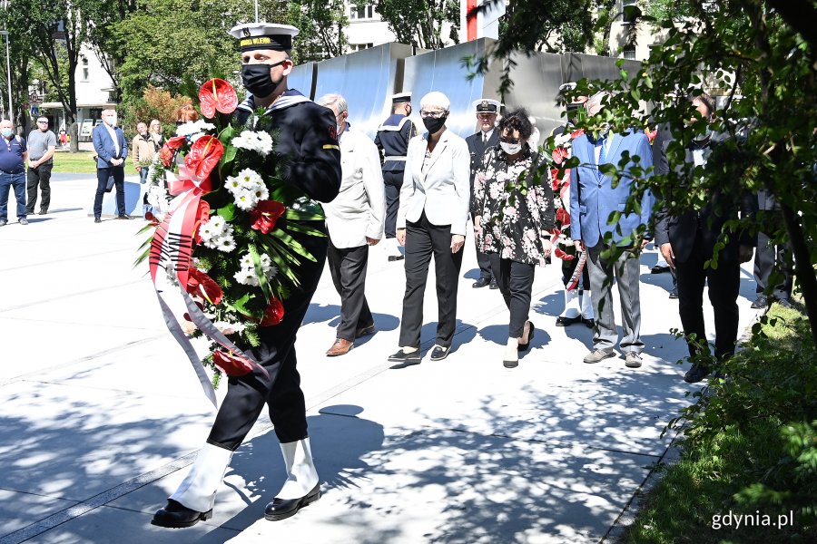 Gdyńskie obchody 76. rocznicy wybuchu Powstania Warszawskiego // fot. Michał Puszczewicz