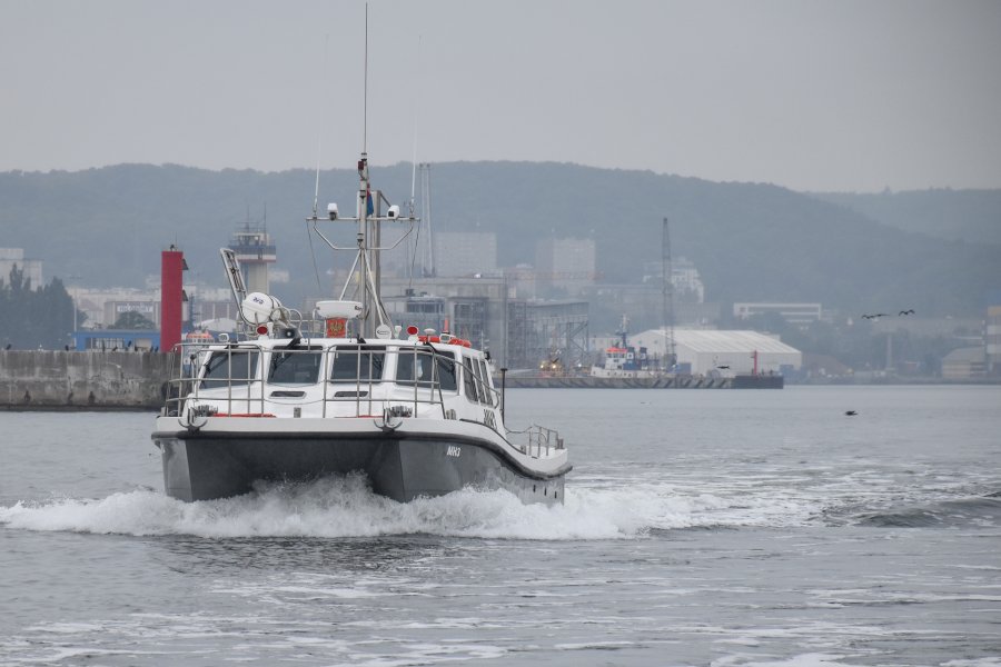 Motorówki hydrograficzne w akcji, fot. mł. chor. mar. Maciej Kotkiewicz